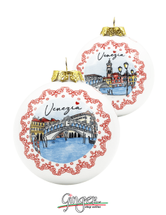 Christmas Ornaments - Cities of Italy: Venice - 80 mm (3.14")