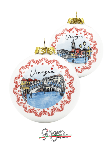 Christmas Ornaments - Cities of Italy: Venice - 80 mm (3.14")