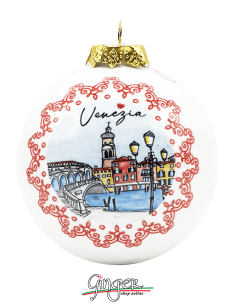 Christmas Ornaments - Cities of Italy: Venice - 80 mm (3.14") 2