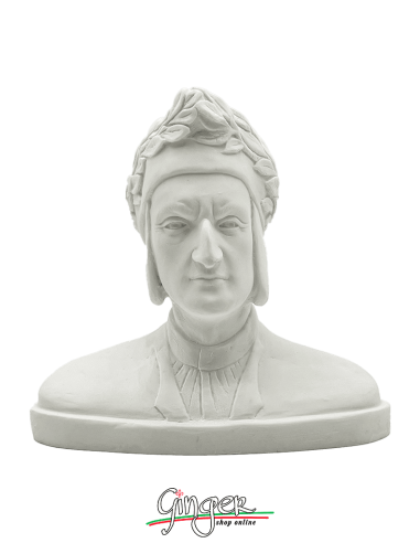 "Novità" - Dante Alighieri - busto 12 cm