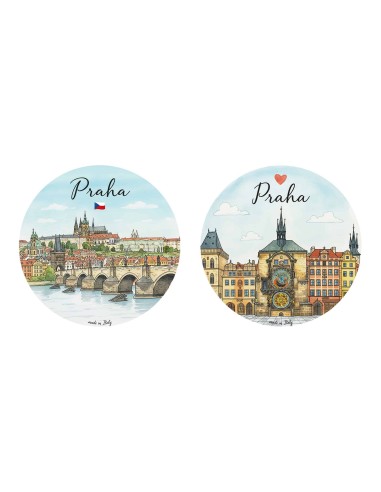"New" Christmas Ornaments - Cities of  the World: Prague (Czech Republic) - 80 mm (3.14")
