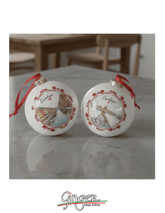 "New" Christmas Ornaments - Cities of  the World: Copenhagen (Denmark) - 80 mm (3.14") 2