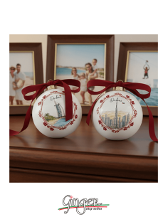 "New" Christmas Ornaments - Cities of  the World: Dubai (United Arab Emirates) - 80 mm (3.14") 2