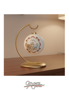 "New" Christmas Ornaments - Cities of  the World: Lisbon (Portugal) - 80 mm (3.14") 2