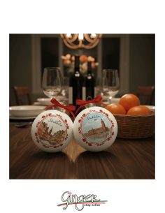"New" Christmas Ornaments - Cities of  the World: Stockholm (Sweden) - 80 mm (3.14") 2