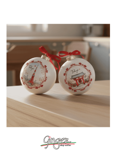 "New" Christmas Ornaments - Cities of  the World: Tokyo (Japan) - 80 mm (3.14") 2