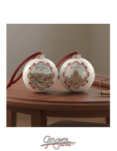 "New" Christmas Ornaments - Cities of  the World: Barcelona (Spain) - 80 mm (3.14") 2