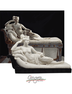 Antonio Canova - Paolina Bonaparte Borghese come Venere Vincitrice- 22 cm o 36 cm