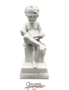 Antonio Canova - Putto or child reading - 20 (7,87 in.) o 28 cm (11,02 in.)
