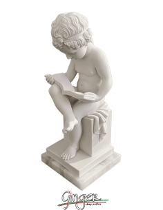 Antonio Canova - Putto or child reading - 20 (7,87 in.) o 28 cm (11,02 in.) 2