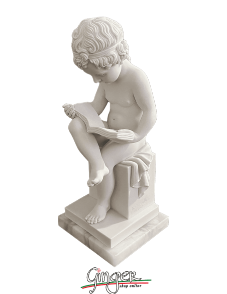 Antonio Canova - Putto or child reading - 20 (7,87 in.) o 28 cm (11,02 in.)