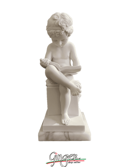 Antonio Canova - Putto or child reading - 20 (7,87 in.) o 28 cm (11,02 in.)