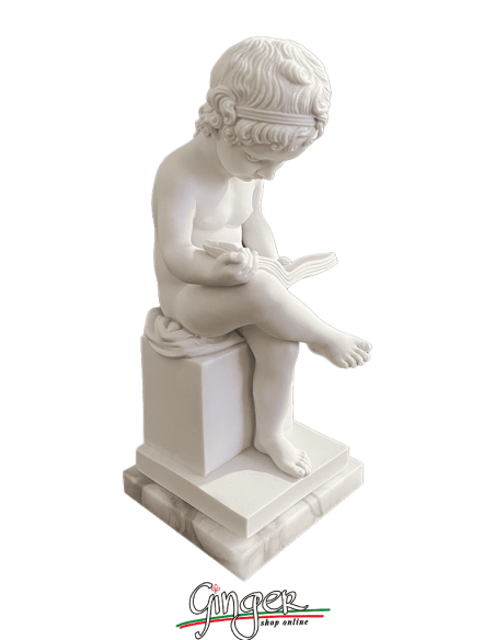 Antonio Canova - Putto or child reading - 20 (7,87 in.) o 28 cm (11,02 in.)