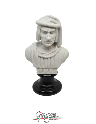 Lorenzo de Medici "the Magnificent" - bust 5.9 in. (15 cm)