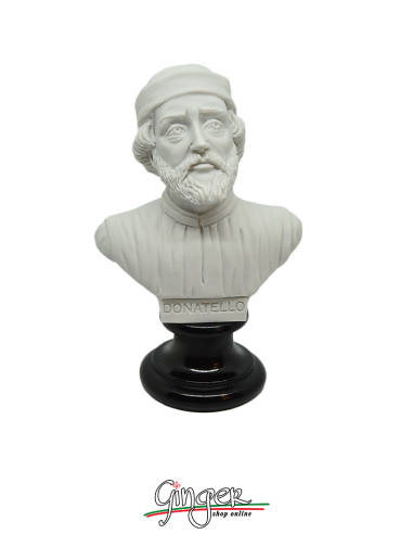 Donatello - bust 5.9 in. (15 cm) white or aged