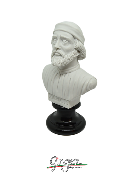 Donatello - bust 5.9 in. (15 cm) white or aged