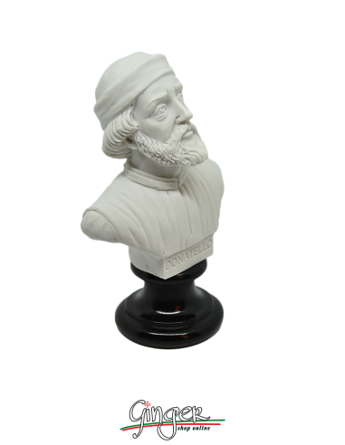 Donatello - bust 5.9 in. (15 cm) white or aged