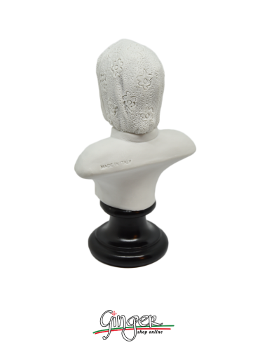 Giotto - bust 5.9 in. (15 cm) white or aged
