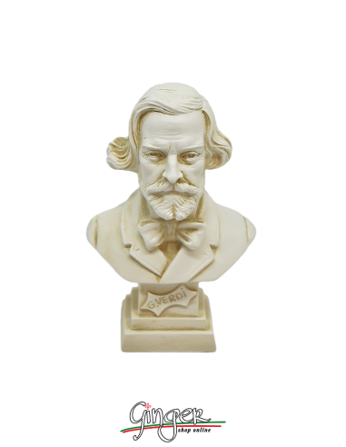 Musicisti Compositori - Giuseppe Verdi - busto patinato 11 cm