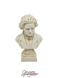 Musicisti Compositori - Ludwig van Beethoven - busto patinato 11 cm