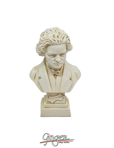 Musicisti Compositori - Ludwig van Beethoven - busto patinato 11 cm
