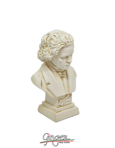 Musicisti Compositori - Ludwig van Beethoven - busto patinato 11 cm 2