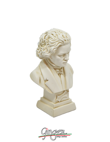 Musicisti Compositori - Ludwig van Beethoven - busto patinato 11 cm