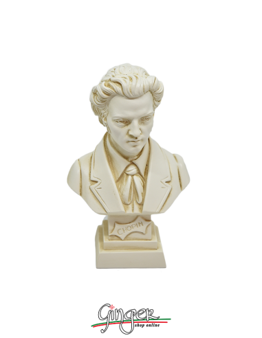 Musicisti Compositori - Fryderyk Chopin - busto patinato 11 cm