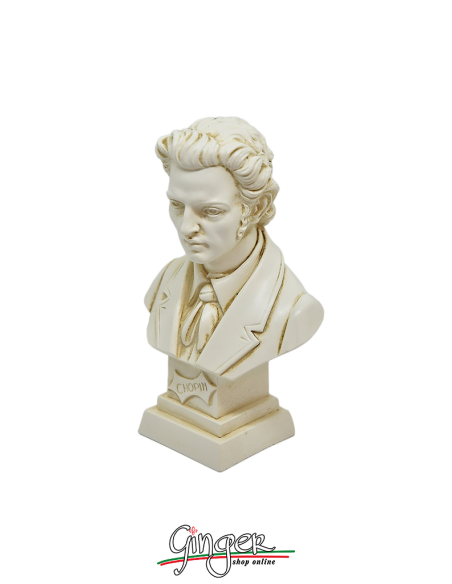Musicisti Compositori - Fryderyk Chopin - busto patinato 11 cm