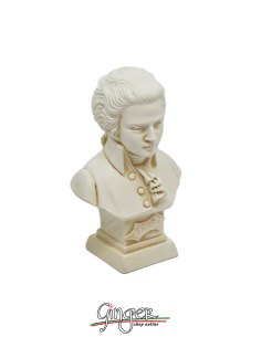 Musicisti Compositori - Wolfgang Amadeus Mozart - busto patinato 11 cm 2