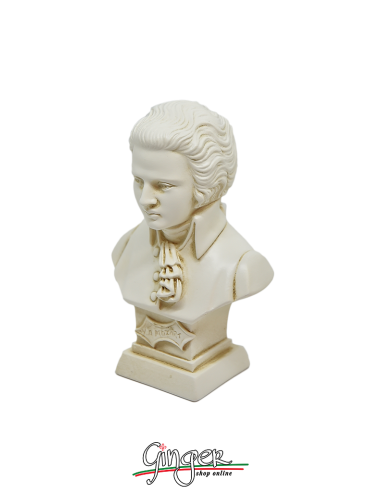 Musicisti Compositori - Wolfgang Amadeus Mozart - busto patinato 11 cm