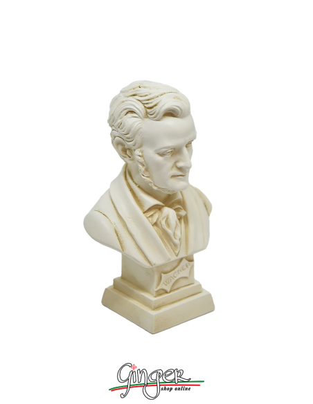 Wagner Bust Reproduction 12.5/9/4.5 cm White 