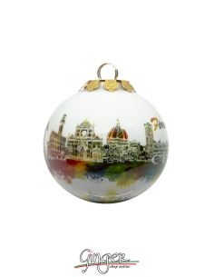 Christmas Ornaments - Flying Paint: Florence - 1.77 or 3.14 in. 2