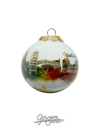 Christmas Ornaments - Flying Paint: Italy - 1.77 or 3.14 in.