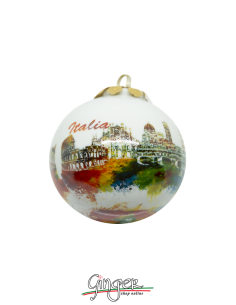 Palla di Natale - Flying Paint: Italia - 45 o 80 mm 2