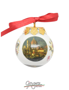 Christmas Ornaments: Florence Cathedral 45 mm 2