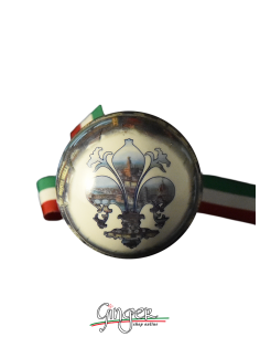 Christmas Ornaments: Florence Colorful Landscape 1.77 or 3.14 in. 2