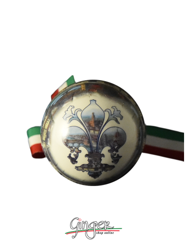 Palla di Natale - Firenze Panorama Colorato 45 o 80 mm