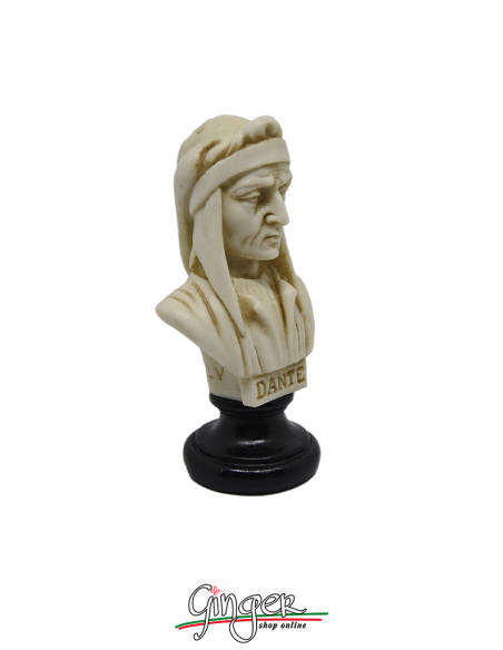 Dante Alighieri - busto patinato 10 cm