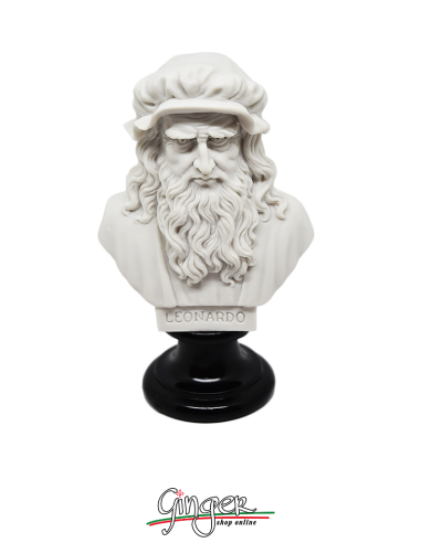 Leonardo da Vinci - busto 15 cm tre versioni