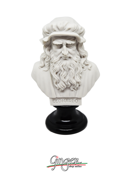 Leonardo da Vinci - busto 15 cm tre versioni