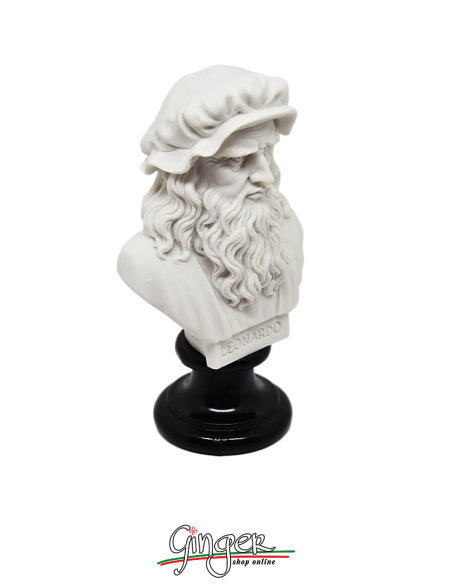 Leonardo da Vinci - bust 5.9 in. (15 cm) three versions