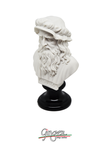 Leonardo da Vinci - busto 15 cm tre versioni