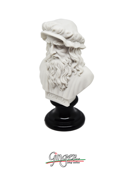 Leonardo da Vinci - busto 15 cm tre versioni