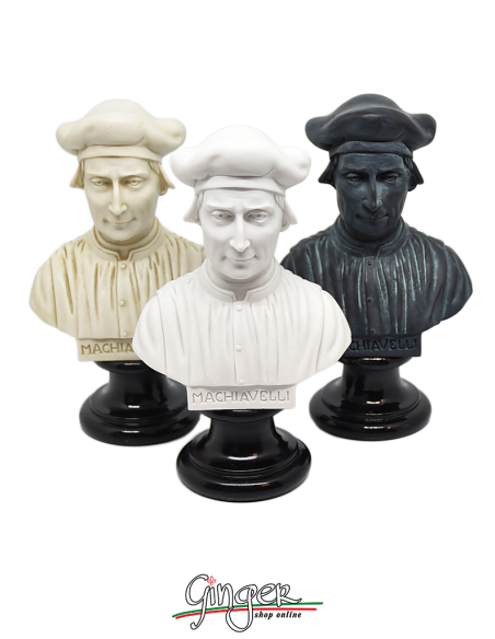 Niccolò Machiavelli - busto 15 cm tre versioni