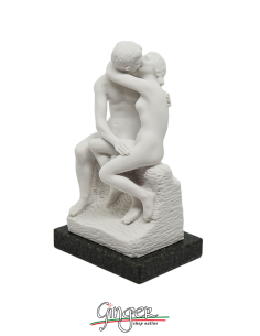 Auguste Rodin - il Bacio - altezza 14 cm 2