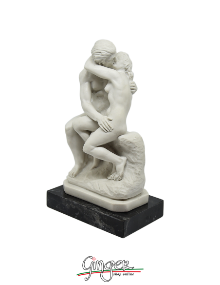 Auguste Rodin - il Bacio - altezza 19 cm