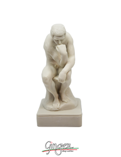 Auguste Rodin - il Pensatore - altezza 14 cm 2
