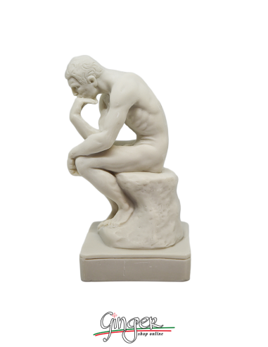 Auguste Rodin - the Thinker - 5,5 in. (14 cm) 7.4 in. (19 cm) 8.6 in. (22 cm)