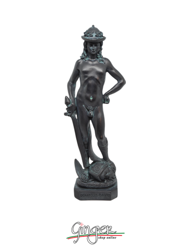David di Donatello - 24 cm o 28 cm - colore bronzo antico